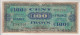 Francia, Banconota Di Occupazione Americana In Francia - 100 Francs 1944 - Sonstige & Ohne Zuordnung