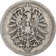 Empire Allemand, Wilhelm I, Mark, 1875, Hanovre, Argent, TB, KM:7 - 1 Mark