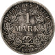 Empire Allemand, Wilhelm I, Mark, 1874, Karlsruhe, Argent, TB+, KM:7 - 1 Mark