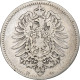 GERMANY - EMPIRE, Wilhelm I, Mark, 1874, Munich, TB+, Argent, KM:7 - 1 Mark