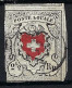 SUISSE Ca.1850: Le ZNr. 14I Obl. "PP Dans Un Cercle" Très Forte Cote - 1843-1852 Correos Federales Y Cantonales