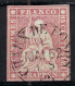 SUISSE Ca.1857-62: Le ZNr. 24G, 4 Marges, B Obl. CAD "Chaux De Fonds" - Usati