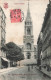 FRANCE - Tout Paris - Vue De L'église Notre Dame De La Croix - Rue Etienne Dolet - Animé - Carte Postale Ancienne - Kirchen