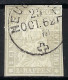 SUISSE Ca.1857-62: Le ZNr. 21G, 3-4 Marges, B Obl. CAD "Neuchâtel", Forte Cote - Used Stamps