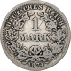 Monnaie, GERMANY - EMPIRE, Wilhelm I, Mark, 1874, Stuttgart, TB+, Argent, KM:7 - 1 Mark