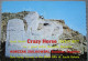 USA UNITED STATES CRAZY HORSE MOUNTAIN CARVING KORCZAK CARD POSTCARD CARTE POSTALE ANSICHTSKARTE CARTOLINA POSTKARTE - Las Vegas