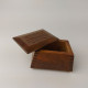 Beautiful Vintage Carved Wooden Box Jewelry Trinked Box #5471 - Koffer