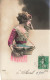 FÊTES - VŒUX - 1er Avril 1911 - Femme Portant Un Poisson - Carte Postale Ancienne - Erster April