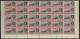 1949 1½d Black & Rose-carmine P.14 Lower Half Sheet, UM (SG.40d) Plus A Range Of Blocks Of Four Or Larger Marginal Piece - Other & Unclassified