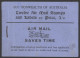 1930 Airmail 3s Booklet Black On Blue, Contains 3d (12) No 115a In Blocks Of Four Plus Two Panes Of Airmail Labels, Faul - Autres & Non Classés