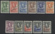 1938 Defin Set Perf SPECIMEN, Fine M, SG.118s/128s, Cat. £375 - Andere & Zonder Classificatie