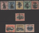 1886 Jubilee Of Cession Of Labuan Set Optd SPECIMEN, M (mount Remnants), SG.83s/6s, 1897-98 Pictorial Set Of Three Optd  - Other & Unclassified