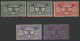 ENGLISH 1925 Postage Due Set Optd SPECIMEN, Fine M, SG.D1s/5s. (5) Cat. £180 - Andere & Zonder Classificatie