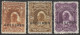 1897-98 Victoria 6d, 2/6d & 10s (set) Optd SPECIMEN, Part O.g, SG.71s, 73s/4s. (3) Cat. £275 - Andere & Zonder Classificatie