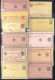 C1880's-1910's (mainly Unused) Postal Stationery Incl. Postcards, Reply Cards, Letter Cards, Mandates, Parcel Card, Scar - Other & Unclassified