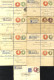 LONDON KEVII Postal Stationery Private Registered Envelopes Incl. Ten Examples Of The ½d + 4d Embossed Dies For Private  - Autres & Non Classés