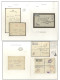 Royal Cyphers Incl. Early Royal Yacht Cover, Boxed 'ERI/VIII,' Parcel Label Etc. 1883 Piece With 1d Lilac, Tied By Very  - Autres & Non Classés