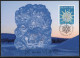 Lars Sjööblom. Sweden 2010. Snow Crystals.Michel 2787, 2788, 2789 Maxi Cards. Signed. - Maximum Cards & Covers