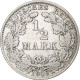 Empire Allemand, 1/2 Mark, 1909, Berlin, Argent, TTB, KM:17 - 1/2 Mark