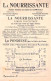 CARTE PUBLICITAIRE  63 COURPIERE LA NOURRISSANTE ET LA PONDEUSE - Courpiere