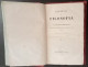 Elementi Di Filosofia Di S. Mancino 1851 V.1 Ed. G. Rondinella Napoli (BV02) Come Da Foto - Oude Boeken