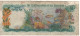 BAHAMAS 1  Dollar   P35a(1)  Single Letter Serial Nr.   ( L. 1974     Queen Elizabeth  II + Sea Garden At Back ! ) - Bahama's