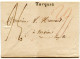 TURQUIE - LETTRE DE CONSTANTINOPLE ACHEMINEE A SEMLIN ET PURIFIEE, 1832 - ...-1858 Prephilately