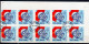 1964 - Cosmos  NON DANTELE FULL X 10 - Full Sheets & Multiples