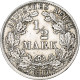 GERMANY - EMPIRE, 1/2 Mark, 1914, Berlin, TTB+, Argent, KM:17 - 1/2 Mark