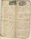 (C11) CACHETS GENERALITE MONTPELLIER SUR DOCUMENT 1724 - Cachets Généralité