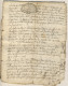 (C11) CACHETS GENERALITE MONTPELLIER SUR DOCUMENT 1724 - Cachets Généralité