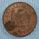France • 2 Centimes 1854 BB • [24-059] - 2 Centimes