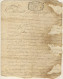 (C11) CACHETS GENERALITE POITIERS SUR DOCUMENT SAINT MAIXENT 1715 - Cachets Généralité