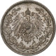Empire Allemand, 1/2 Mark, 1917, Berlin, Argent, TTB, KM:17 - 1/2 Mark