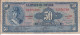 BILLETE DE MEXICO DE 50 PESOS DEL AÑO 1972 DIFERENTES FIRMAS   (BANKNOTE) - Mexique