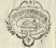 (C11) ACQUIT DE PAIEMENT POUR 10 QUINTAUX DE HOUBLON - BUREAU DES FERMES DU ROI A SEPTEME 1792 - Facturas