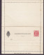 Denmark Postal Stationery Ganzsache Entier Korrespondancekort KK 8a, 8 Ø Perf. 10 3/4 Unused (2 Scans) - Entiers Postaux