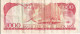 BILLETE DE COSTA RICA DE 1000 COLONES AÑO 1999 SERIE D  (BANKNOTE) - Costa Rica