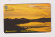 FALKLAND ISLANDS - Sunset Over Port Stanley Magnetic GPT Phonecard - Falkland