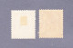 1935 Nr 422*+ 422a* Met Scharnier,zegel Uit Reeks "Klein Staatswapen". - 1935-1949 Small Seal Of The State