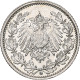 Empire Allemand, 1/2 Mark, 1917, Karlsruhe, Argent, SUP+, KM:17 - 1/2 Mark