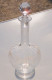 -CARAFE CRISTAL Gravé SAINT LOUIS Modèle BARTHOLDI XIXe Déco Table Vitrine   E - Glass & Crystal