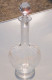 -CARAFE CRISTAL Gravé SAINT LOUIS Modèle BARTHOLDI XIXe Déco Table Vitrine   E - Glas & Kristal