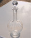 -CARAFE CRISTAL Gravé SAINT LOUIS Modèle BARTHOLDI XIXe Déco Table Vitrine   E - Glass & Crystal