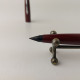 Delcampe - Vintage Fountain Pen Parker 45 Dark Red Chrome Fine Nib Made In England #5481 - Penne