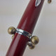 Delcampe - Vintage Fountain Pen Parker 45 Dark Red Chrome Fine Nib Made In England #5481 - Penne