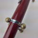 Delcampe - Vintage Fountain Pen Parker 45 Dark Red Chrome Fine Nib Made In England #5481 - Schreibgerät