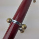 Delcampe - Vintage Fountain Pen Parker 45 Dark Red Chrome Fine Nib Made In England #5481 - Schreibgerät