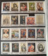 Czechoslovakia And Czechia 1966-2020, Art On Stamps, MNH Stamps Set - Neufs