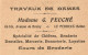 Cartelette B. Rabier  : PUB Mercerie Au Perreux  ///  Réf. Fév. 24  ///   N° 29.334 - Rabier, B.